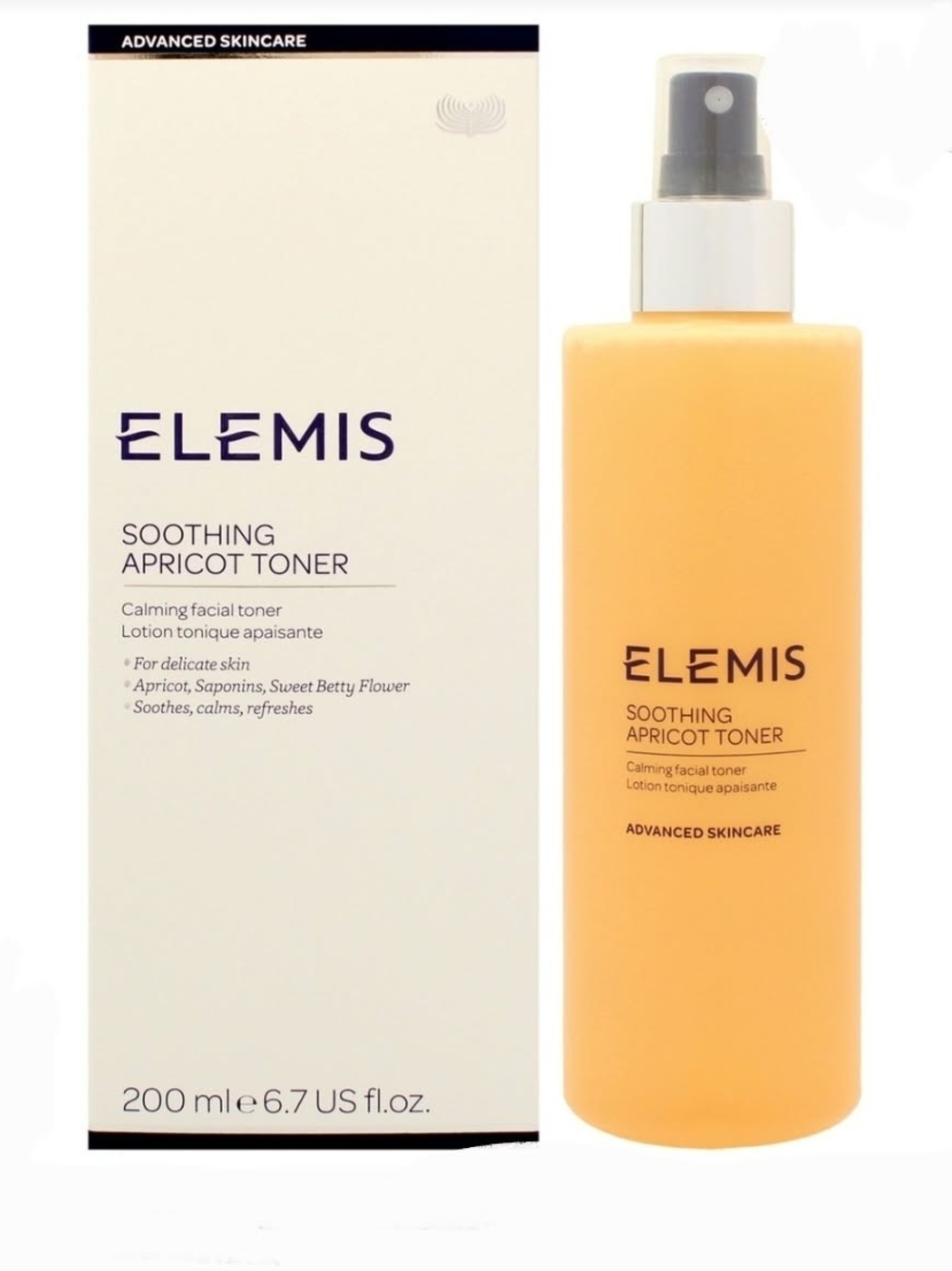 Elemis Apricot Soothing Facial Toner - 200ml BNIB